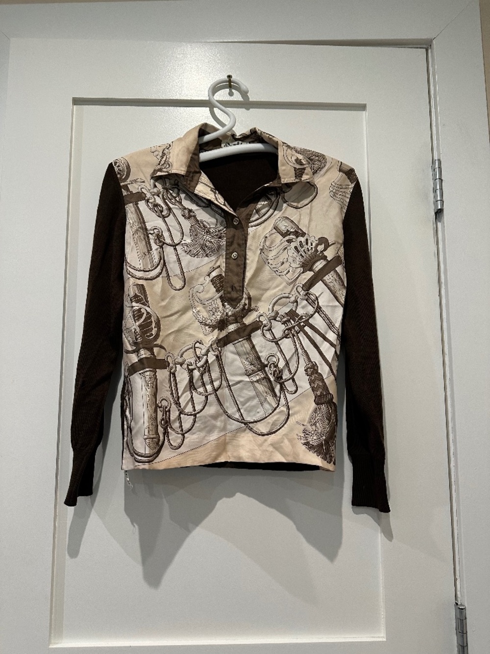 Hermes Silk and Wool Sweater